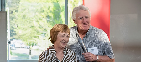 Donors Michele and Daryl Connell