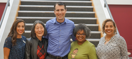 Board of Trustees with Representive Bergquist