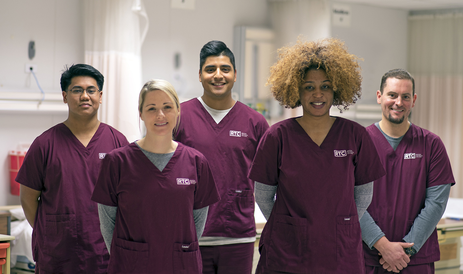 Five RTC nursing students
