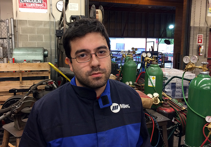 Photo of RTC student Christian Ramos-Pena.