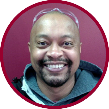 Kimani smiling